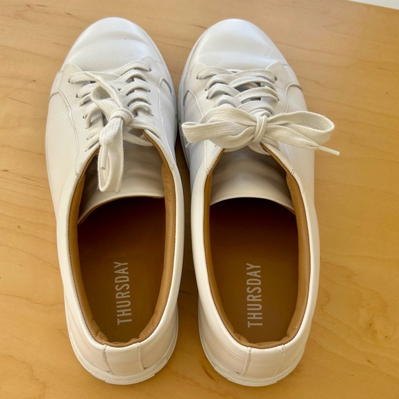 Thursday White Premier Low Top Sneakers Size 10.5 - Picture 8 of 9